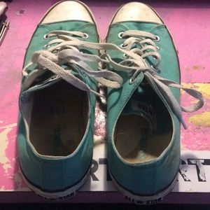 Teal Converse Woman’s Shoes